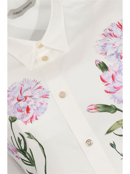 Camicia in cotone con stampa Herbarium ALBERTA FERRETTI | U0235 16541888